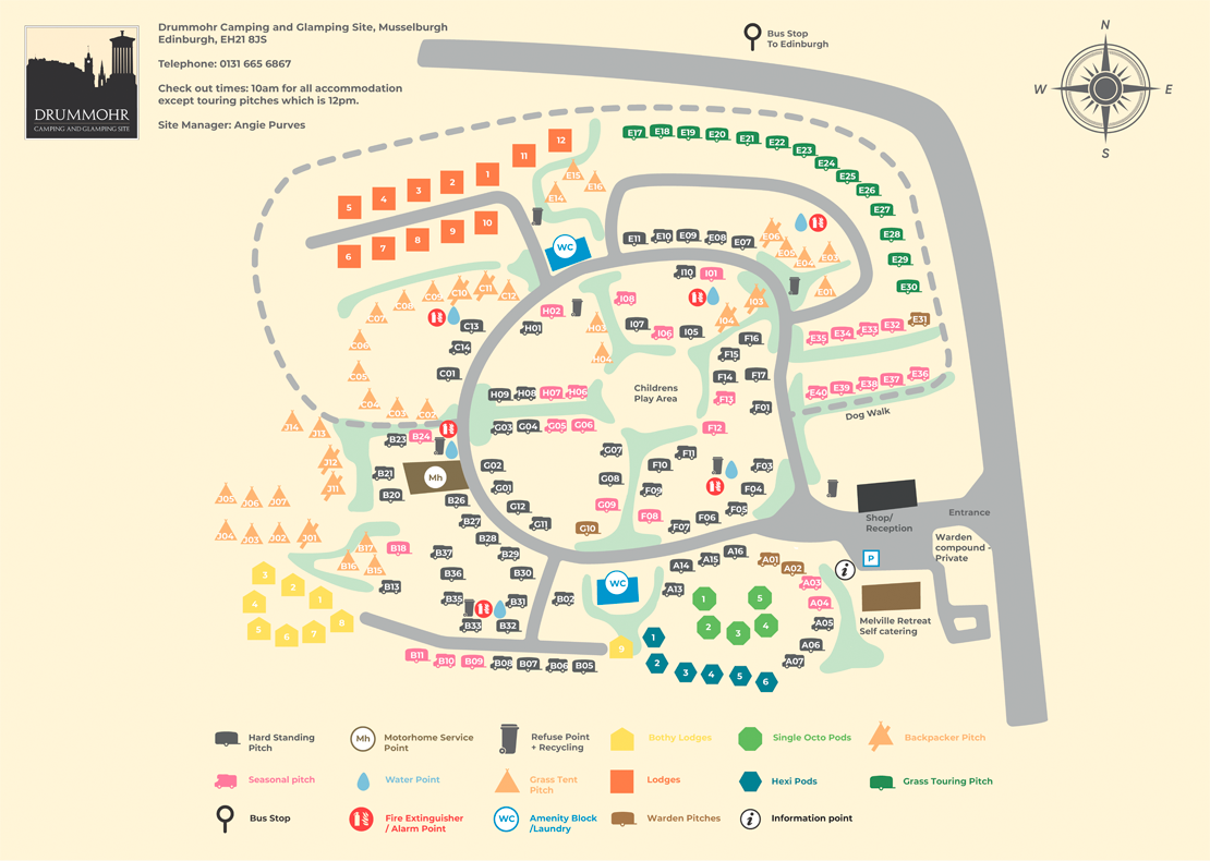 Herding Hill Farm Map